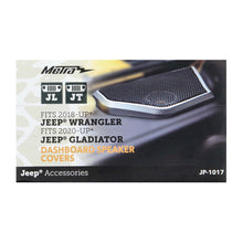 Load image into Gallery viewer, Jeep JP-1017 Dashboard Speaker Grilles Compatible Fits for Select Jeep® Models 2018-2025