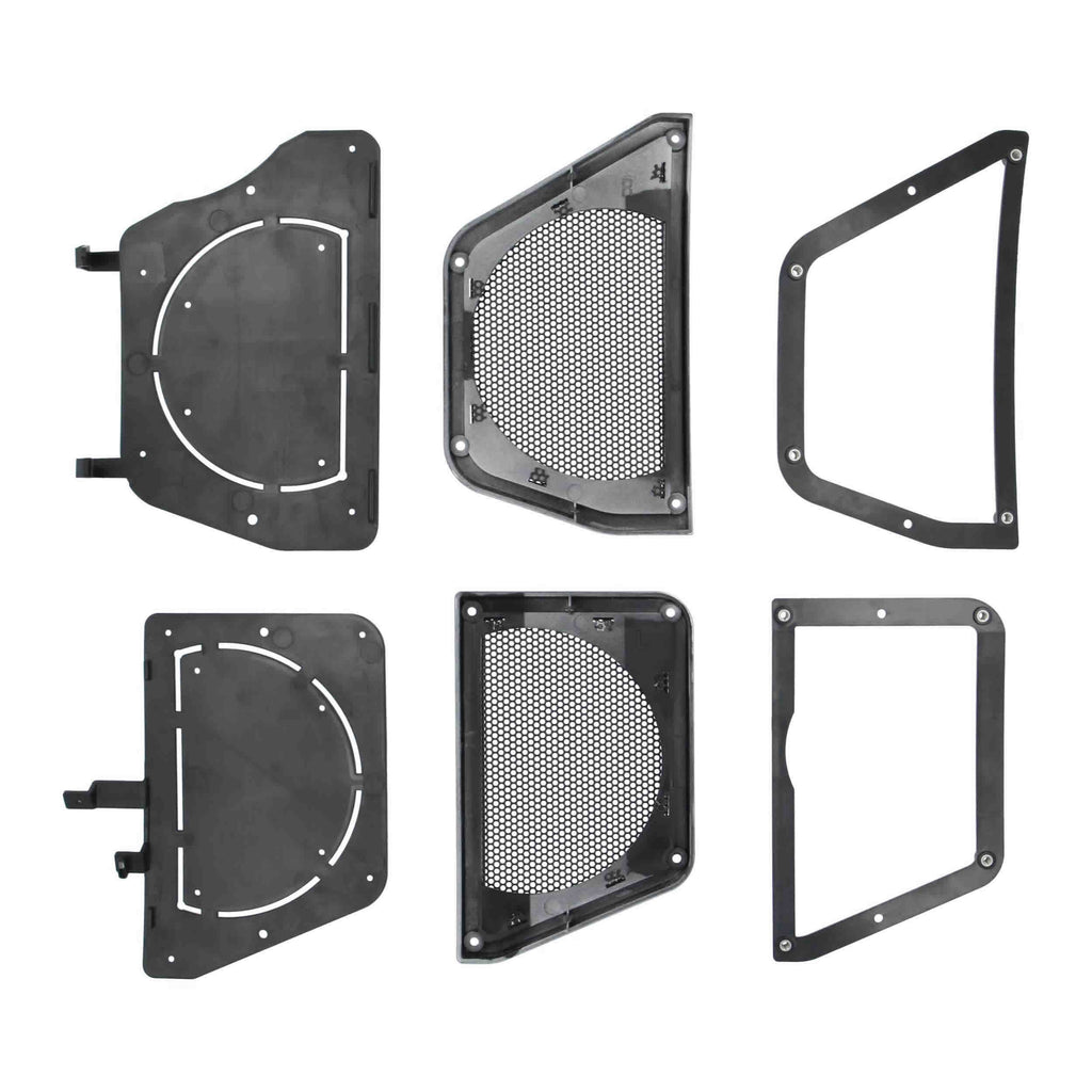 Jeep JP-1018 Lower Dash Speaker Grille Cut-ins - Compatible Fits for Select Jeeps®