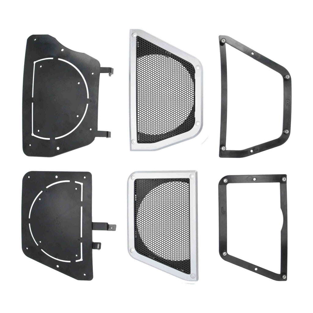 Jeep JP-1018 Lower Dash Speaker Grille Cut-ins - Compatible Fits for Select Jeeps®
