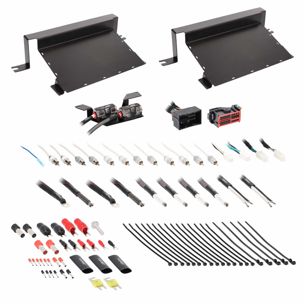 Jeep JP-18AMP-2 Dual-Amp Installation Kit Compatible Fits for Jeep® JL 2018-Up / JT 2020-Up