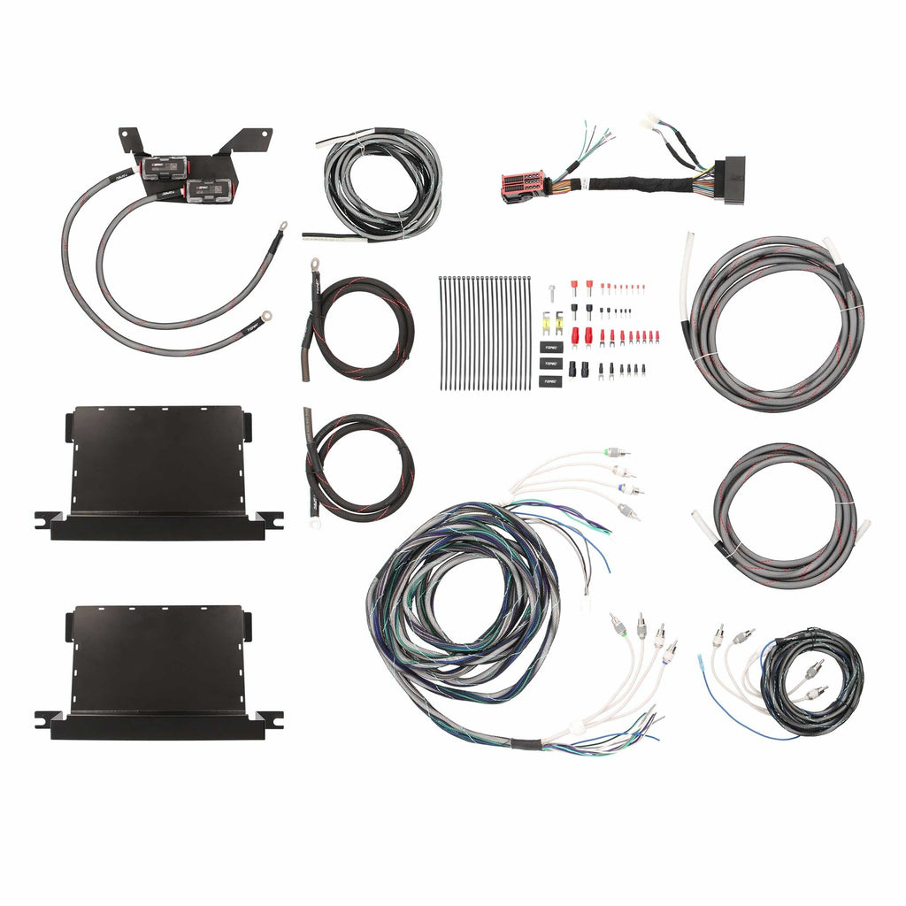 Jeep JP-18AMP-2 Dual-Amp Installation Kit Compatible Fits for Jeep® JL 2018-Up / JT 2020-Up