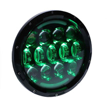 Load image into Gallery viewer, Jeep JP-704RGB Improved RGB Backlit 7" LED Light - 7 Inch, 15 LED