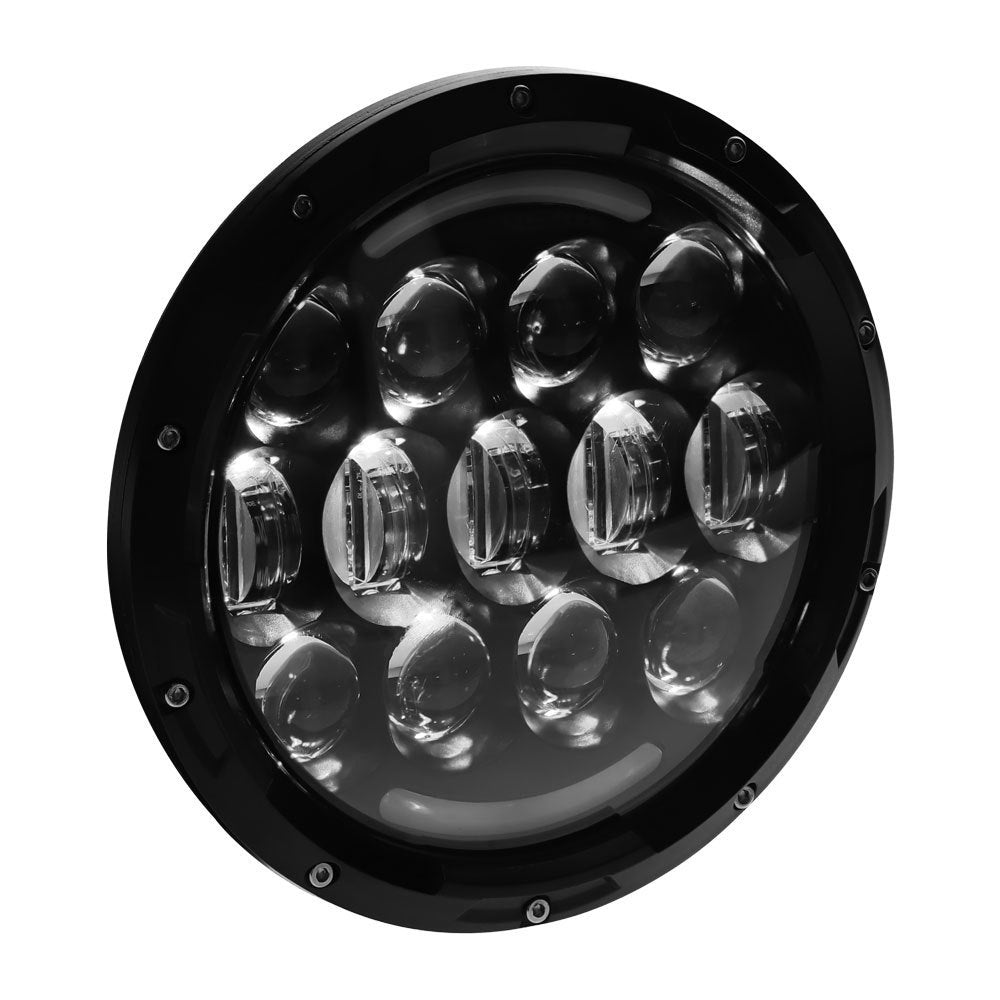 Jeep JP-704RGB Improved RGB Backlit 7" LED Light - 7 Inch, 15 LED