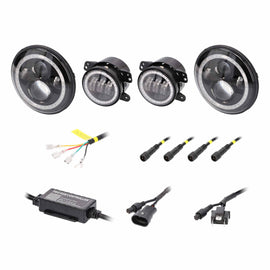 Jeep JP-707RGBKT Chasing Halo LED 7