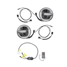 Load image into Gallery viewer, Jeep JP-709RGBKT 7" Premium Chasing LED Headlights - Fits select Jeeps®