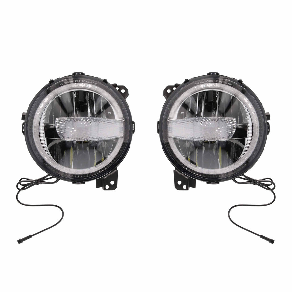 Jeep JP-901RGBKT 9" Premium Chasing LED Headlights - Fits select Jeeps®