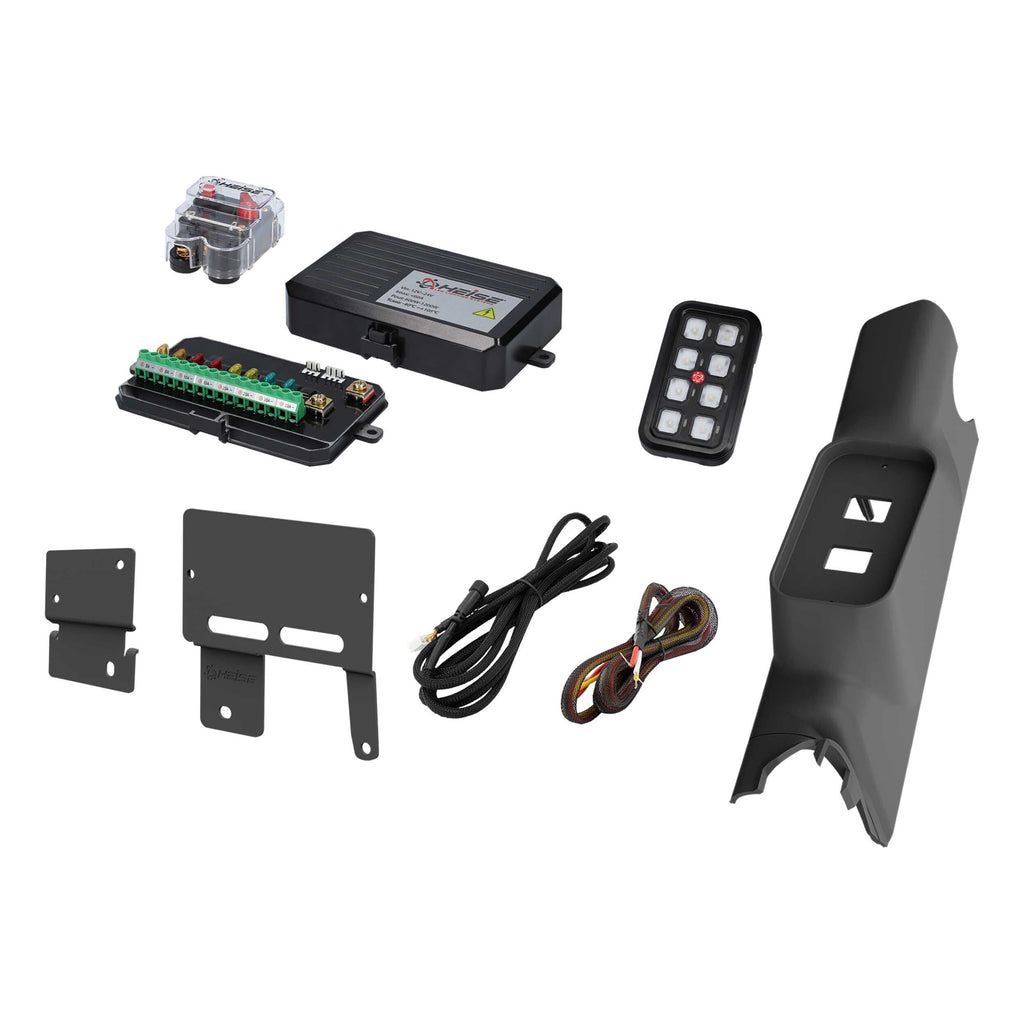 Jeep JP-APS-JK A-Pillar 8-Gang Switch Panel System