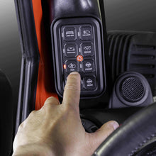 Charger l'image dans la galerie, Jeep JP-APS-JK A-Pillar 8-Gang Switch Panel System