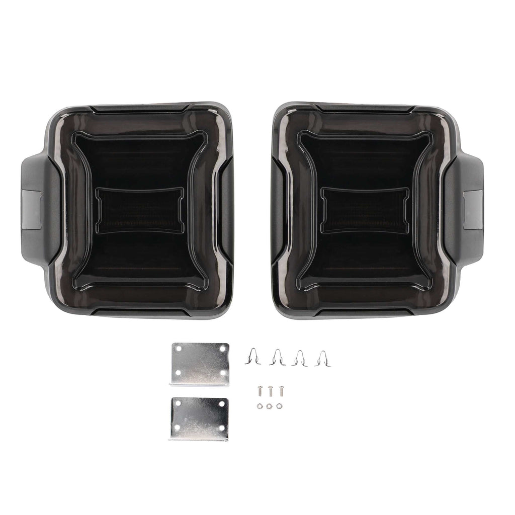 Jeep JP-TL05S Smoked Taillight - Compatible Fits for 2018-Up* Jeep Wrangler JL