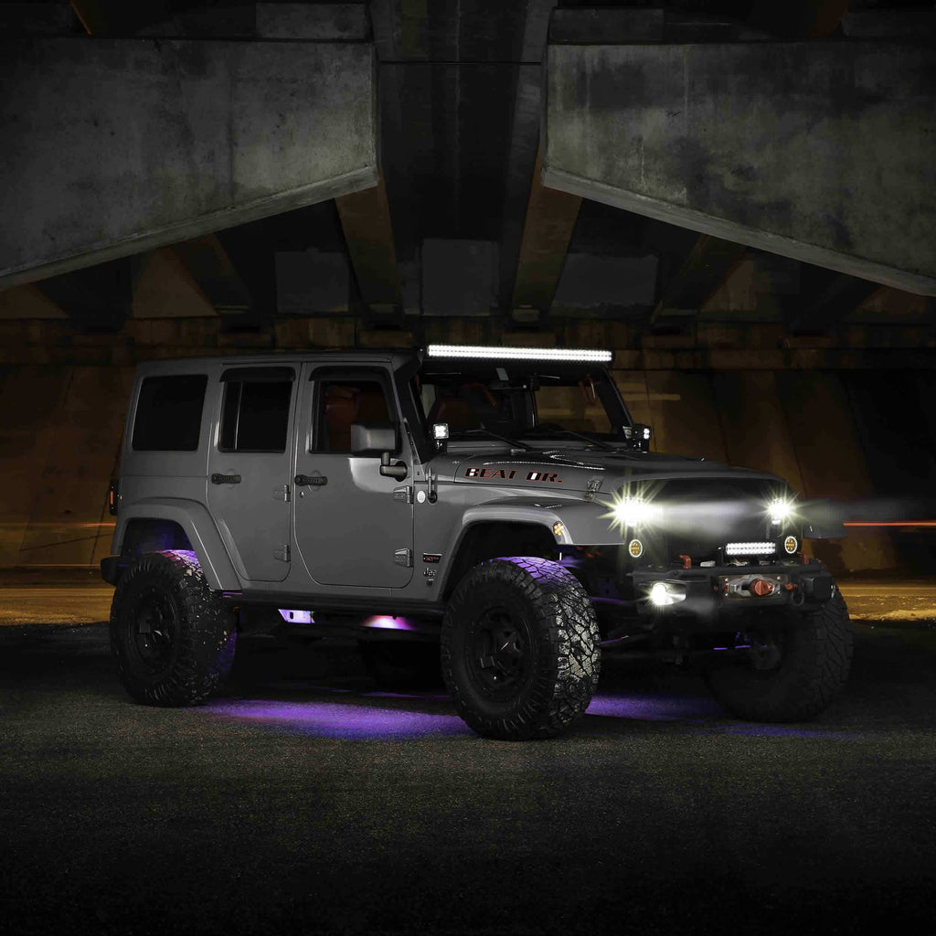 Jeep JP-TSL1 Amber LED Turn Signals with Halo - Wrangler JK 2007-2018