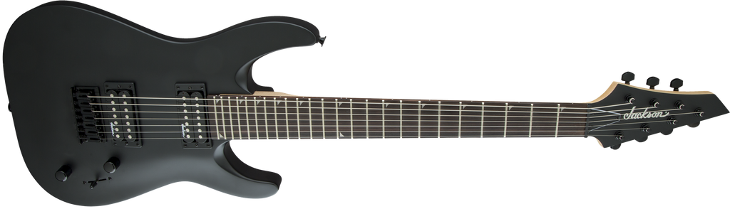 Jackson JS Series Dinky® Arch Top JS22-7 DKA HT, Amaranth Fingerboard, Satin Black