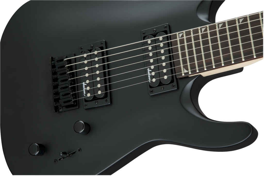 Jackson JS Series Dinky® Arch Top JS22-7 DKA HT, Amaranth Fingerboard, Satin Black