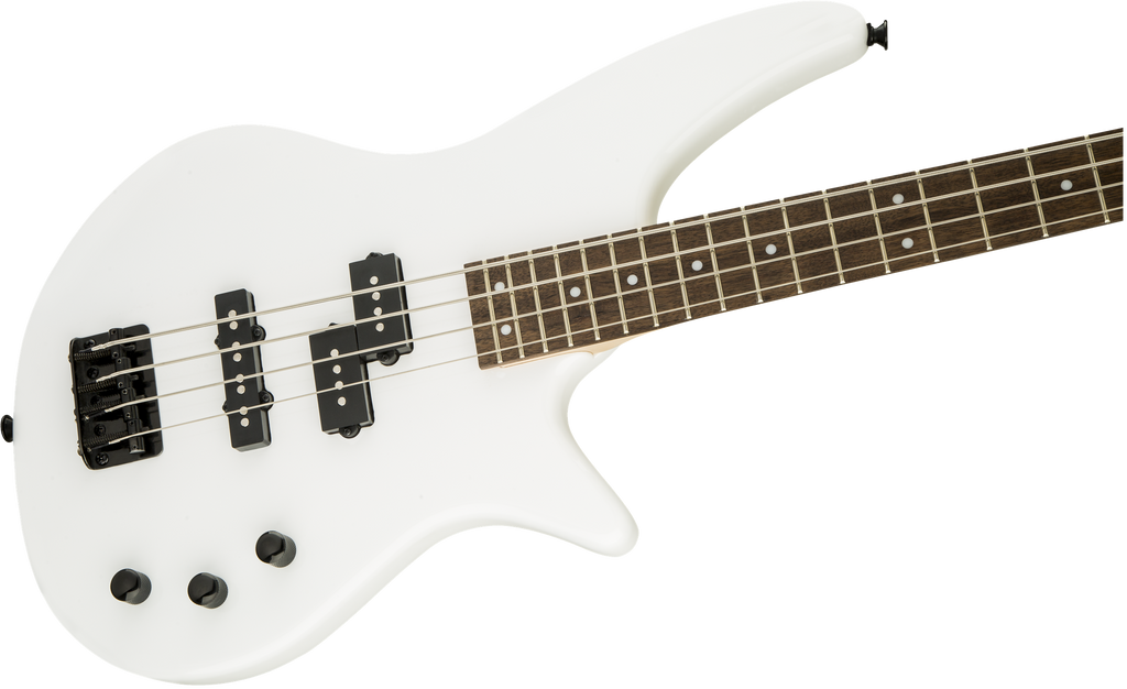 Jackson JS Series Spectra Bass JS2, Laurel Fingerboard, Snow White