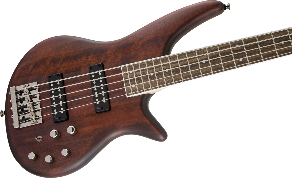 Jackson JS Series Spectra Bass JS3V, Laurel Fingerboard, Walnut Stain