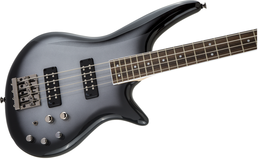 Jackson JS Series Spectra Bass JS3, Laurel Fingerboard, Silverburst