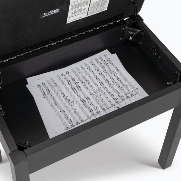 On-Stage KB8902B Flip-Top Keyboard/Piano Bench