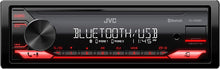 Charger l&#39;image dans la galerie, JVC KD-XD28BT Single DIN Digital Media Receiver Bluetooth and Harley Davidson Single DIN Dash Kit 1998-2013