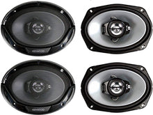 Load image into Gallery viewer, 4 x KENWOOD KFC-6966S 6&quot; x 9&quot; 3-WAY CAR AUDIO COAXIAL SPEAKERS 6x9&quot; 800W
