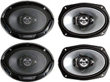 2 Pair Kenwood KFC-6966S 6x9