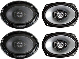 2 Pair Kenwood KFC-6966S 6x9