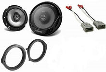 Load image into Gallery viewer, Kenwood KFC-1666S 6.5 inch Front &amp; Rear Door Car Speakers with Speaker Adapter Kit &amp; Speaker Harness for 2006-2011 Honda