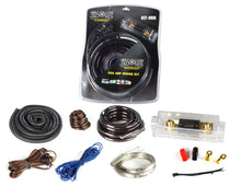 Load image into Gallery viewer, Absolute KIT0BK Complete 0 Gauge Black Amp Kit with RCA Interconnect Cable (Black)