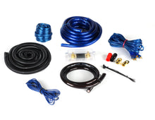Charger l'image dans la galerie, Absolute KIT0BL Complete 0 Gauge Blue Amp Kit with RCA Interconnect Cable (Blue)