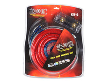 Charger l'image dans la galerie, Absolute KIT0RD Complete 0 Gauge Amp Kit with RCA Interconnect Cable (Red)