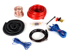 Charger l'image dans la galerie, Absolute KIT0RD Complete 0 Gauge Amp Kit with RCA Interconnect Cable (Red)