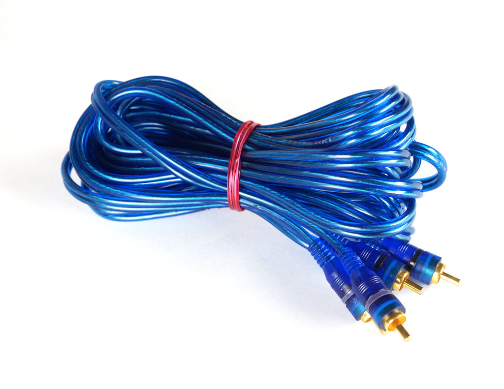 Absolute KIT0RD Complete 0 Gauge Amp Kit with RCA Interconnect Cable (Red)