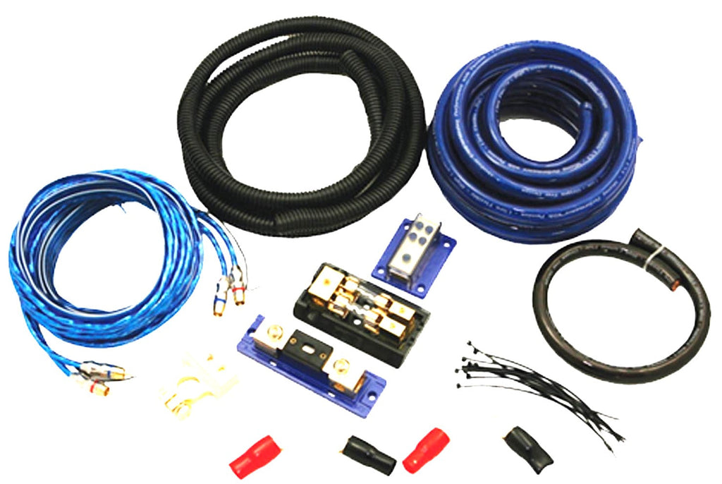 Absolute KIT1450 0 Gauge Complete Amplifier Wiring Kit 0 AWG Amp Installation Kit
