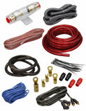 American Hi Fi Powerkit4 Car Audio 4 Gauge Amplifier Amp Wiring Kit