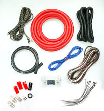 Load image into Gallery viewer, Absolute KIT0R5000 1/0 Gauge Amplifier Installation Wiring Kit 5000W Complete Amp Install Kit with RCA &amp; Speaker Wire for Car Subwoofer Audio Systems