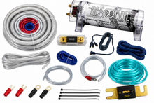 Charger l'image dans la galerie, Absolute KITCAP0GASI 0 Gauge Amplifier Installation Kit &amp; 4 Farad Digital Capacitor Package