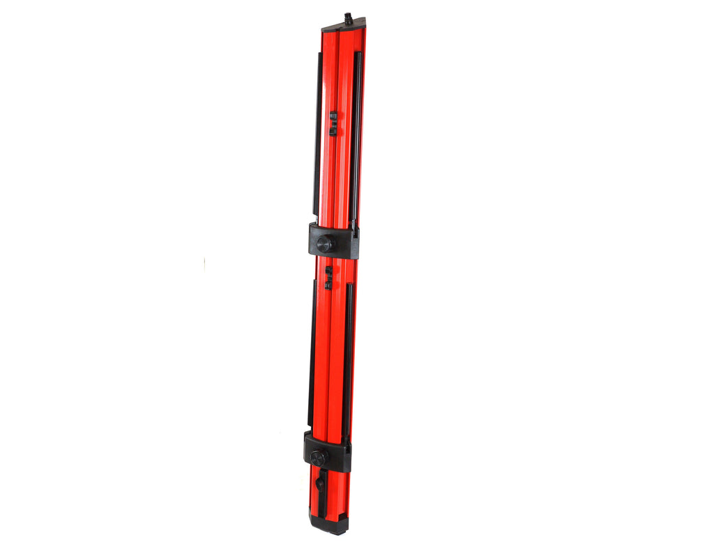 MR DJ KS1000R PRO Red 2-Tier Red Column Keyboard Stand W 5/8" Mic Mount