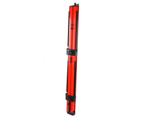 Load image into Gallery viewer, MR DJ KSPRO1500R PRO 2-Tier Red Column Keyboard Stand W Mic Boom Arm + Case