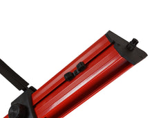 Load image into Gallery viewer, MR DJ KSPRO1500R PRO 2-Tier Red Column Keyboard Stand W Mic Boom Arm + Case
