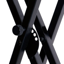 Load image into Gallery viewer, On-Stage KS7171 Double-X Keyboard Stand with Bolted Construction