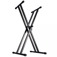Load image into Gallery viewer, On-Stage KS7171 Double-X Keyboard Stand with Bolted Construction