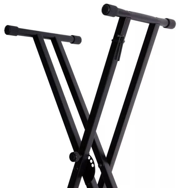 On-Stage KS7171 Double-X Keyboard Stand with Bolted Construction