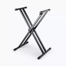 Load image into Gallery viewer, On-Stage KS7291 ERGO-LOK Double-X Keyboard Stand with Welded Construction