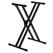 Load image into Gallery viewer, On-Stage KS7291 ERGO-LOK Double-X Keyboard Stand with Welded Construction