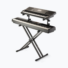 Load image into Gallery viewer, On-Stage KS7292 Double-X ERGO-LOK Keyboard Stand with Second Tier