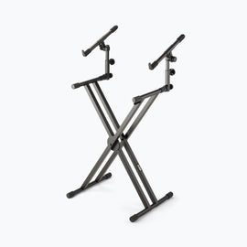 On-Stage KS7292 Double-X ERGO-LOK Keyboard Stand with Second Tier