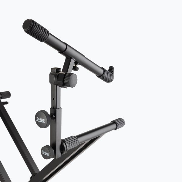 On-Stage KS7292 Double-X ERGO-LOK Keyboard Stand with Second Tier