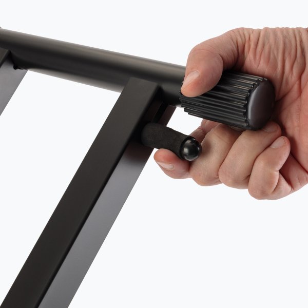 On-Stage KS7292 Double-X ERGO-LOK Keyboard Stand with Second Tier