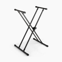 Charger l'image dans la galerie, On-Stage KS8191XX Double-X Bullet Nose Keyboard Stand with Lok-Tight Construction
