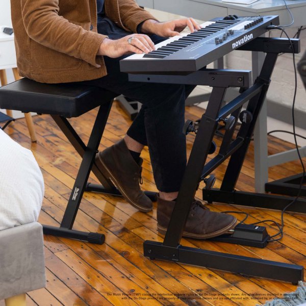 On-Stage KT7800-PLUS Deluxe X-Style Keyboard Bench