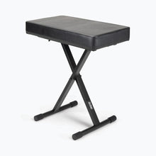 Load image into Gallery viewer, On-Stage KT7800-PLUS Deluxe X-Style Keyboard Bench