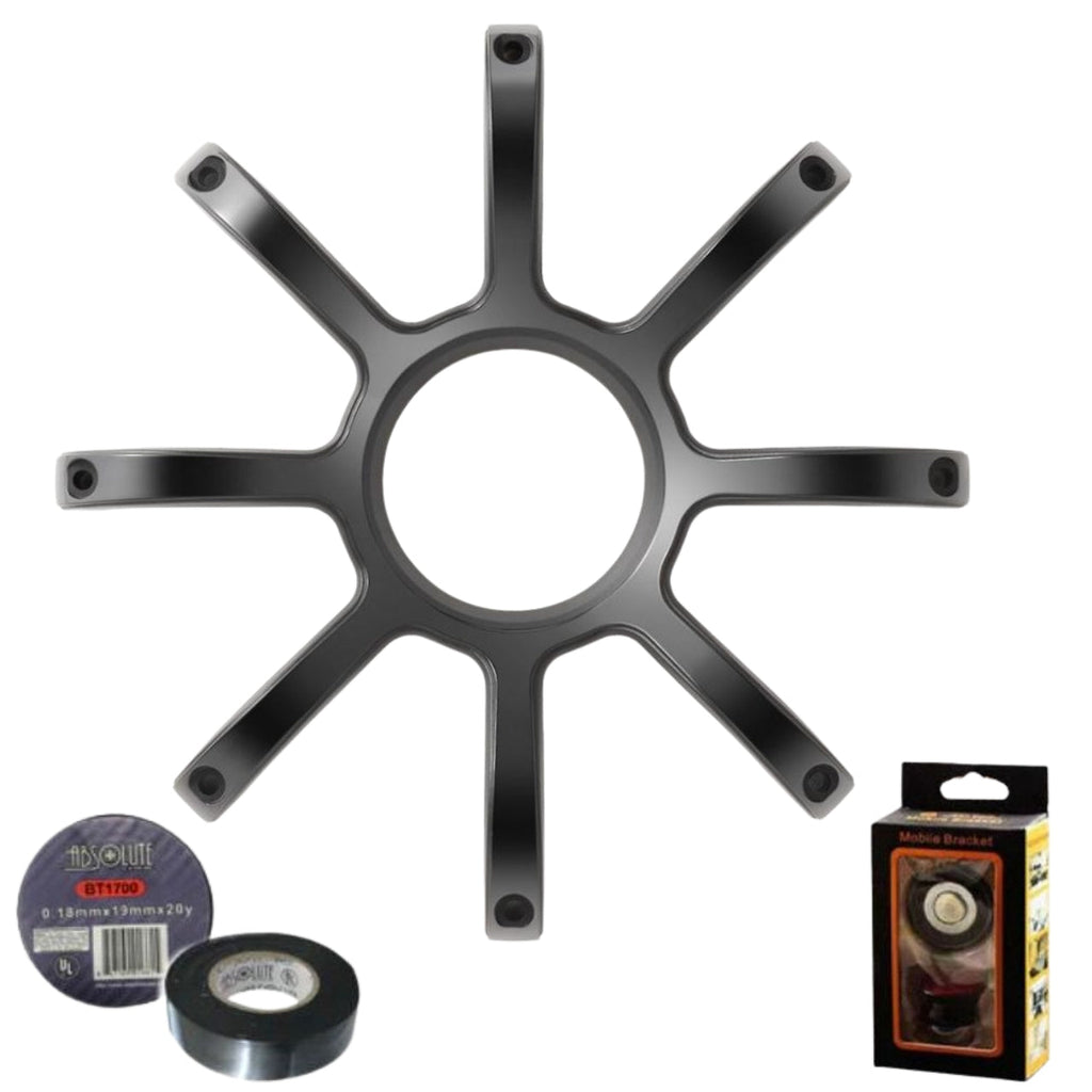 Alpine KTE-10PG 10” Grill Compatible with SWA-10S4 Only Bundle                                             l                                                                                    y